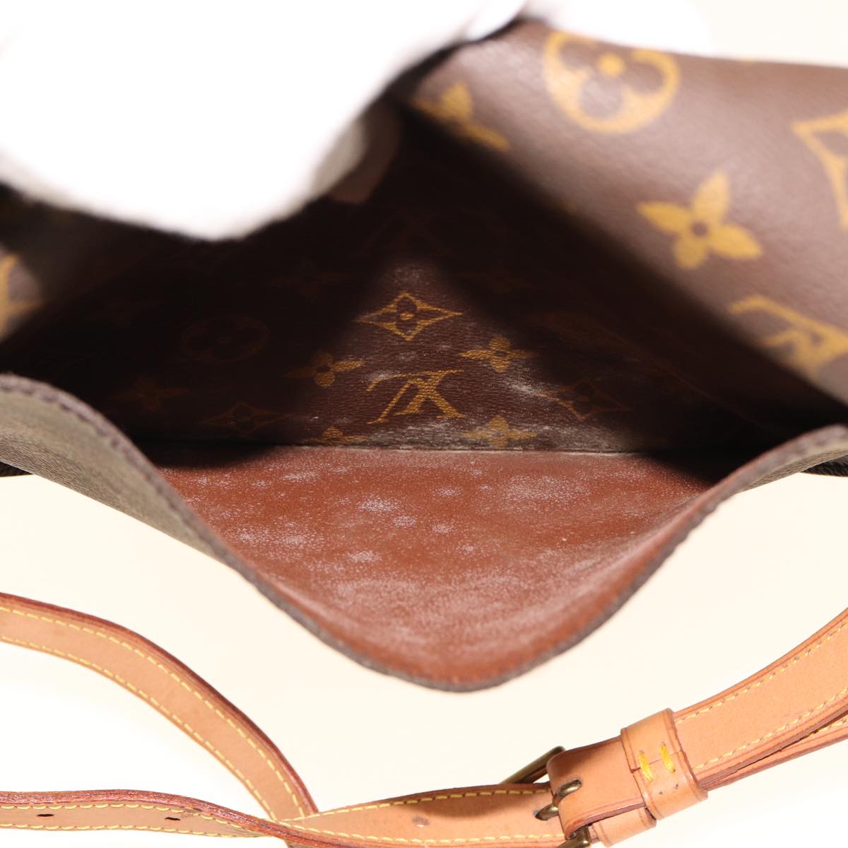 LOUIS VUITTON Monogram Saint Cloud GM Shoulder Bag M51242 LV Auth ep4570