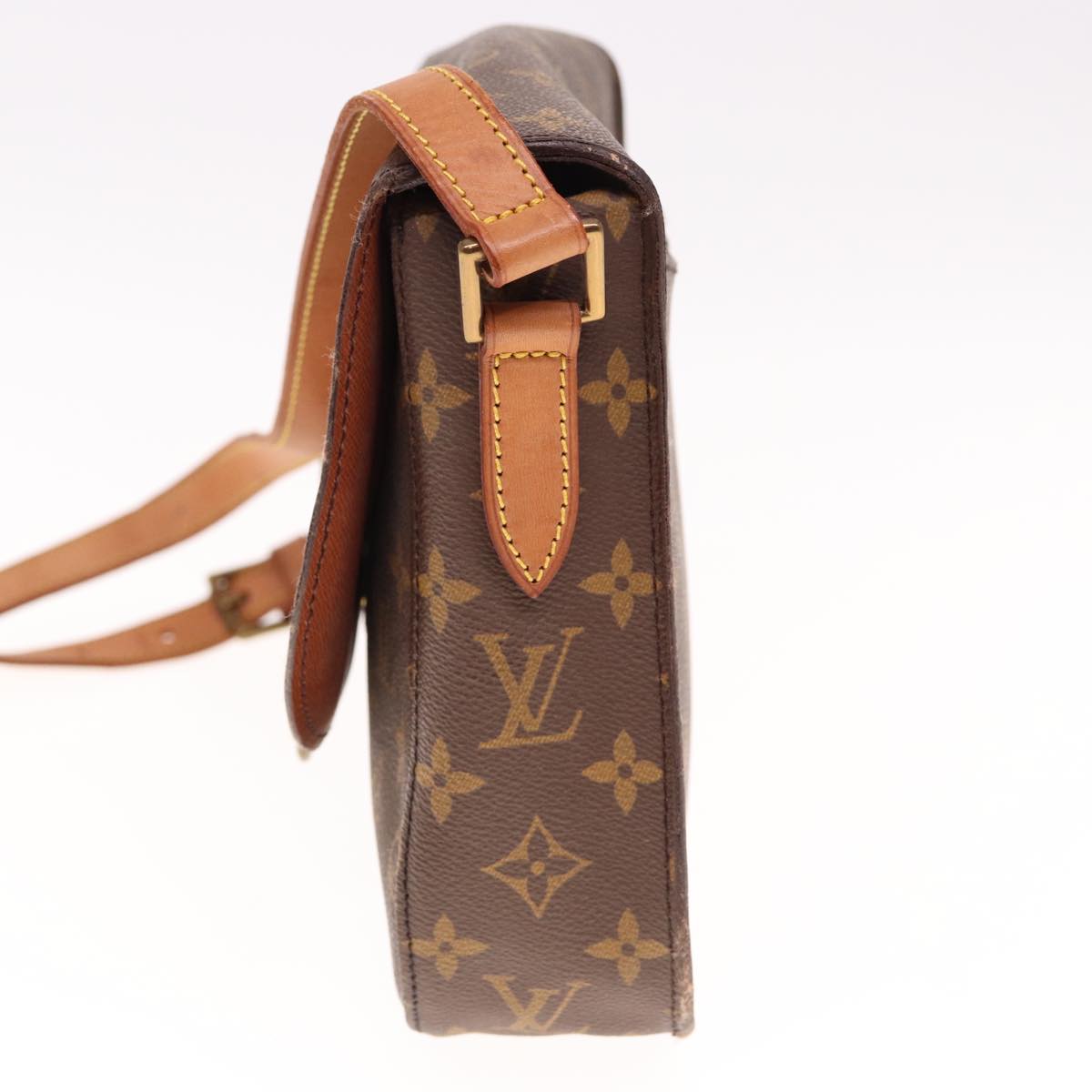 LOUIS VUITTON Monogram Saint Cloud GM Shoulder Bag M51242 LV Auth ep4570