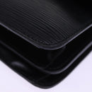 LOUIS VUITTON Epi Bicolor Free Run Shoulder Bag Black Blue M52415 LV Auth ep4598-15