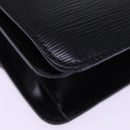 LOUIS VUITTON Epi Bicolor Free Run Shoulder Bag Black Blue M52415 LV Auth ep4598-16