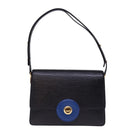 LOUIS VUITTON Epi Bicolor Free Run Shoulder Bag Black Blue M52415 LV Auth ep4598-13