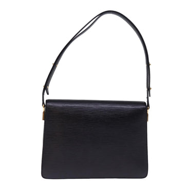 LOUIS VUITTON Epi Bicolor Free Run Shoulder Bag Black Blue M52415 LV Auth ep4598 - 0