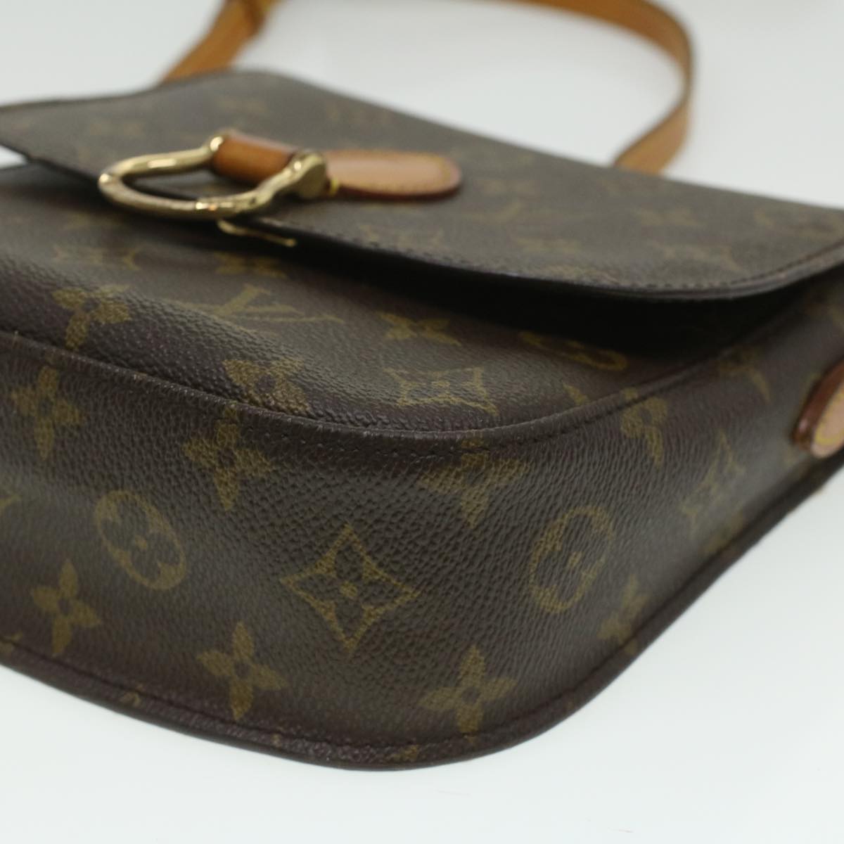 LOUIS VUITTON Monogram Saint Cloud MM Shoulder Bag M51243 LV Auth ep465