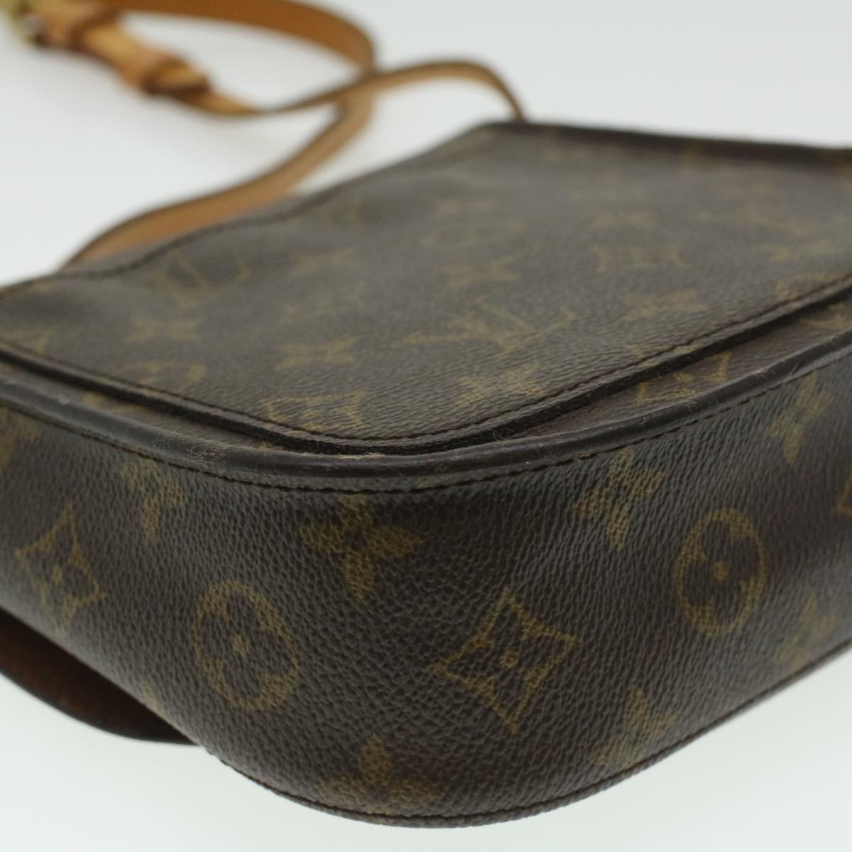 LOUIS VUITTON Monogram Saint Cloud MM Shoulder Bag M51243 LV Auth ep465