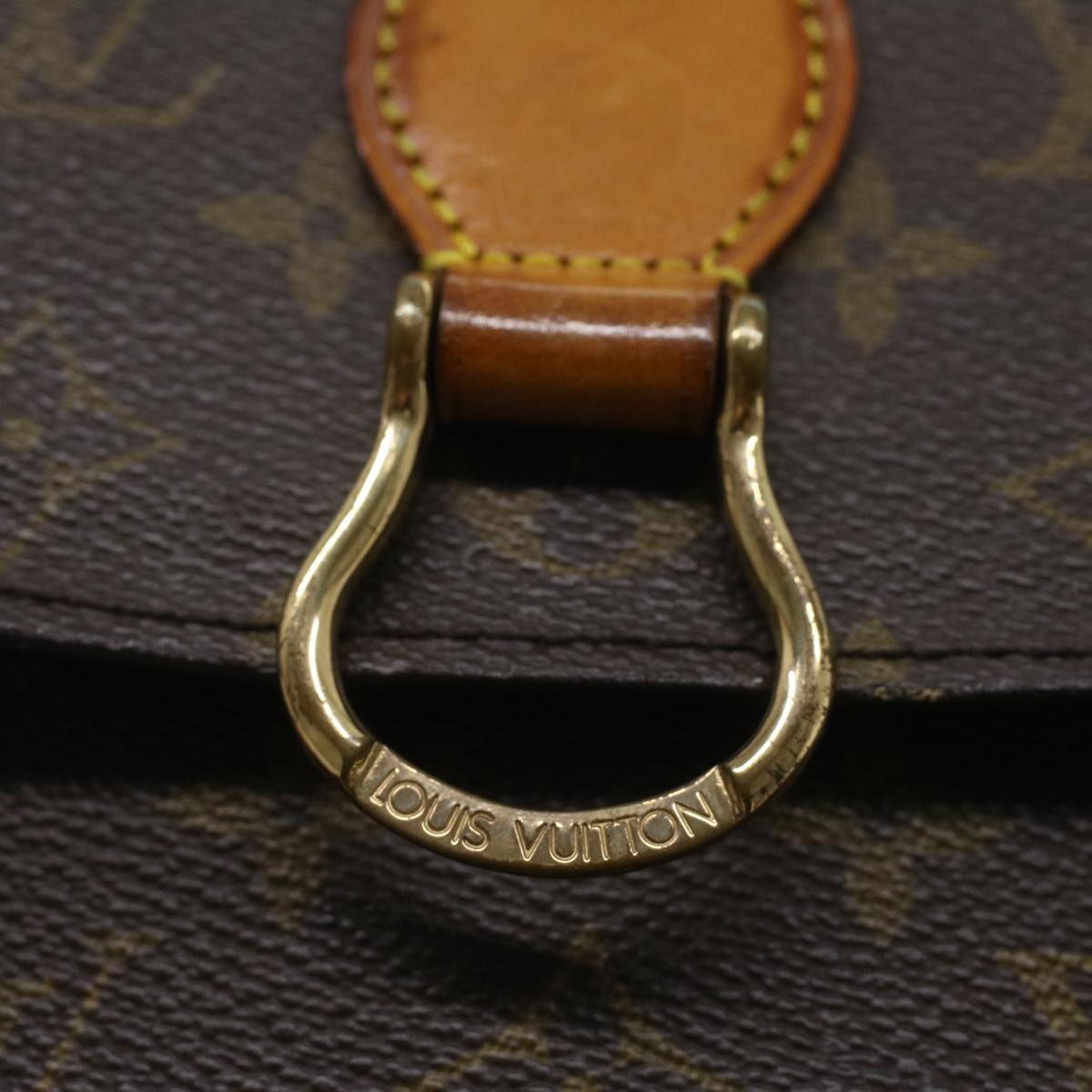 LOUIS VUITTON Monogram Saint Cloud MM Shoulder Bag M51243 LV Auth ep465