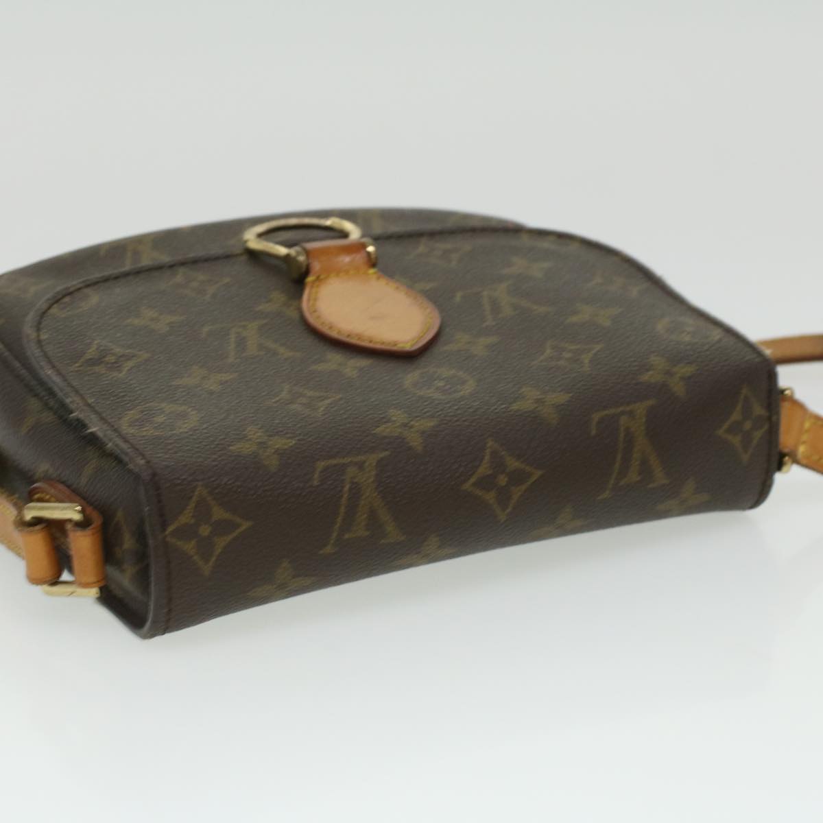 LOUIS VUITTON Monogram Saint Cloud MM Shoulder Bag M51243 LV Auth ep465