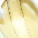 LOUIS VUITTON Vernis Lexington Accessory Pouch Lime Yellow M91058 LV Auth ep4712-19