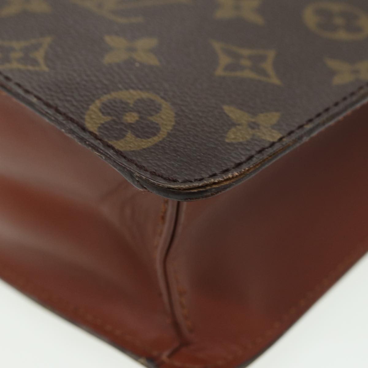 LOUIS VUITTON Monogram Porte Documents Bandouliere Bag M53338 LV Auth ep4714