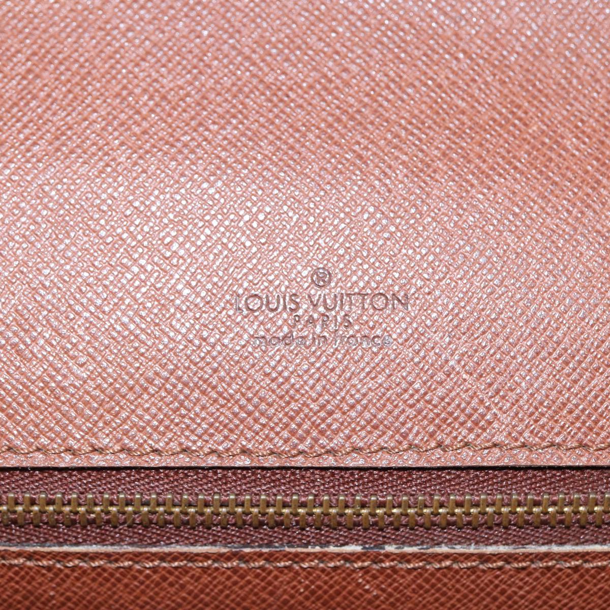 LOUIS VUITTON Monogram Porte Documents Bandouliere Bag M53338 LV Auth ep4714