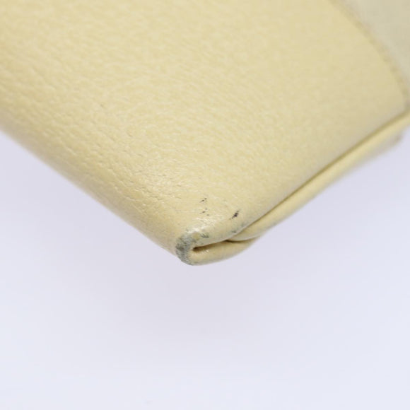 PRADA Hand Bag Canvas Beige Auth ep4722