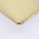 PRADA Hand Bag Canvas Beige Auth ep4722-17