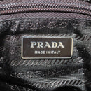PRADA Hand Bag Canvas Beige Auth ep4722-21