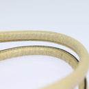 PRADA Hand Bag Canvas Beige Auth ep4722-7