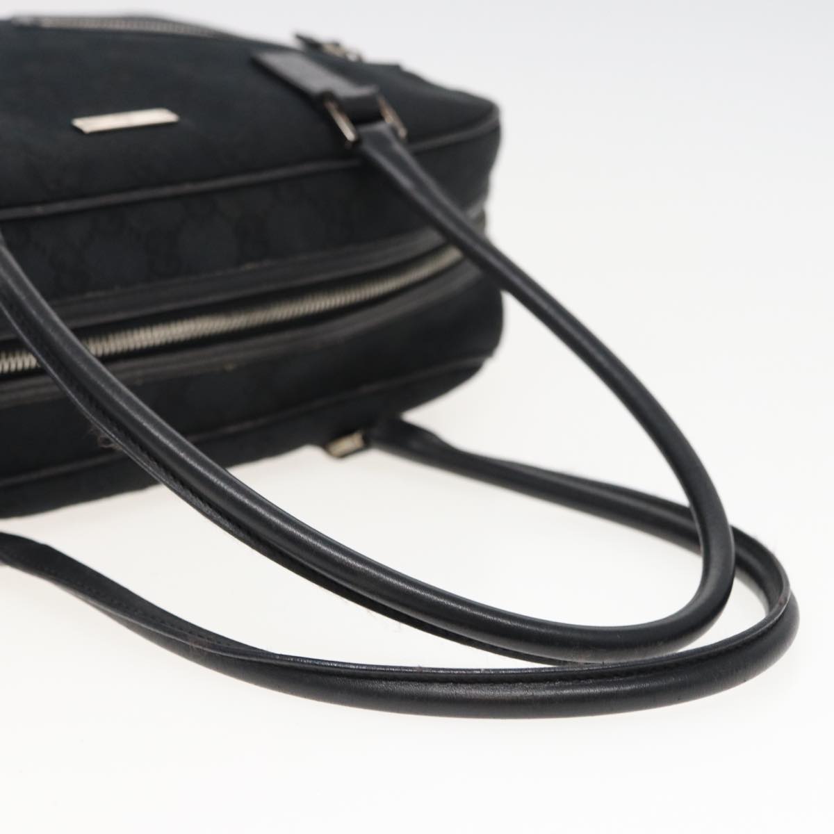 GUCCI GG Canvas Shoulder Bag Black 002 1115 Auth ep4726