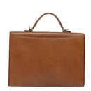 Burberrys Hand Bag Leather 2way Brown Auth ep4729-2