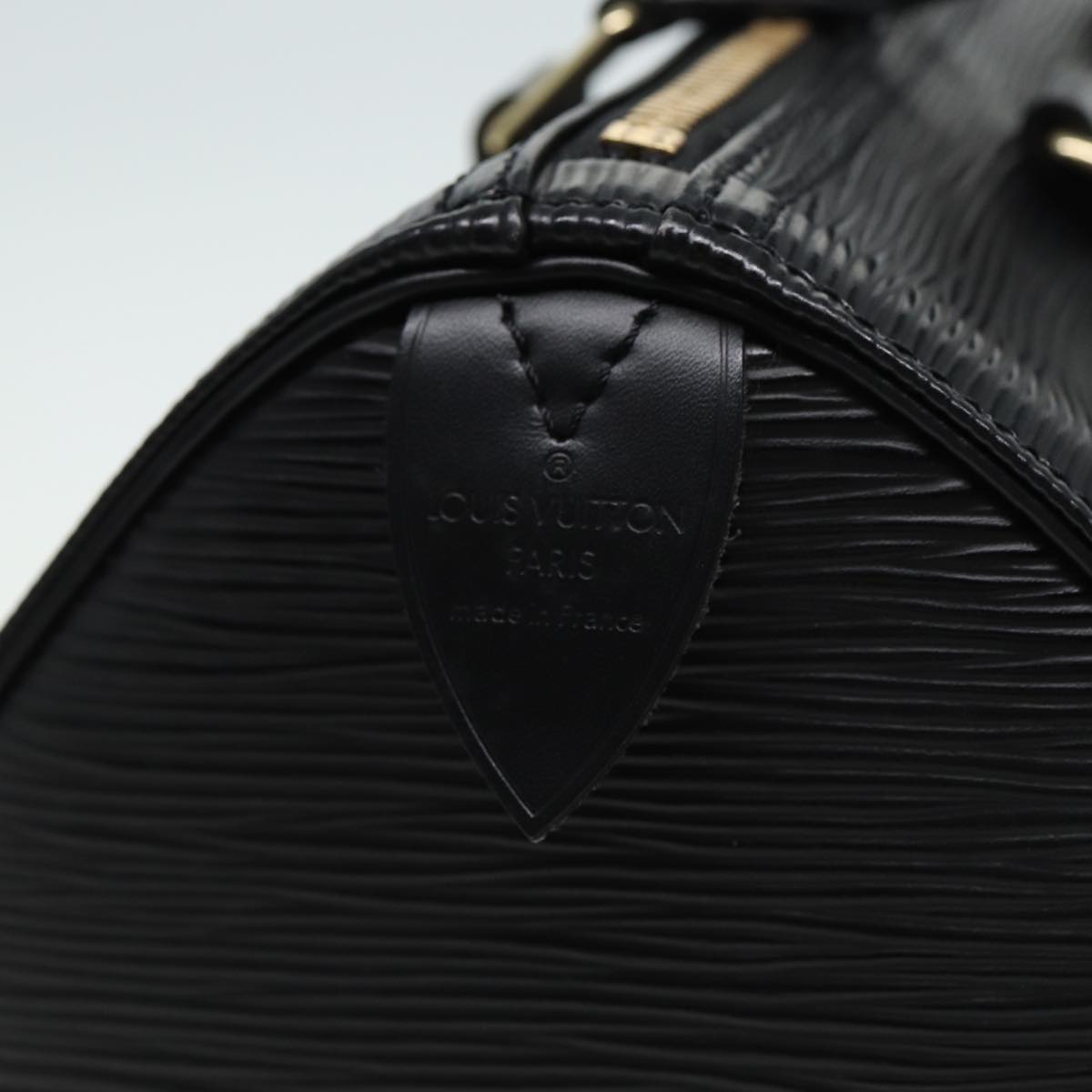 LOUIS VUITTON Epi Speedy 25 Hand Bag Black M43012 LV Auth ep4776