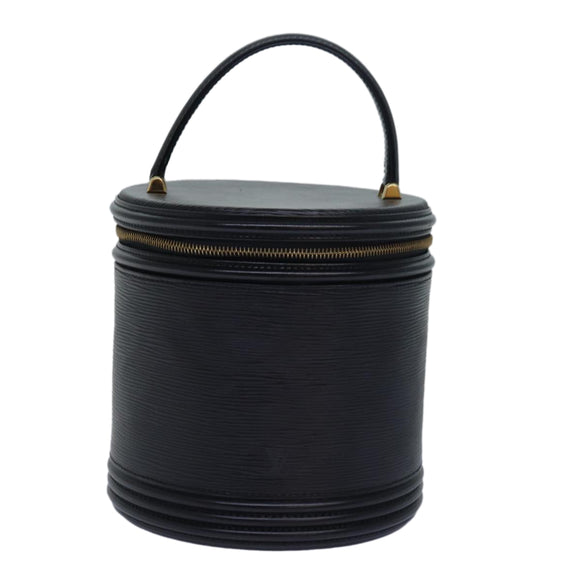 LOUIS VUITTON Epi Cannes Hand Bag Black M48032 LV Auth ep4777V