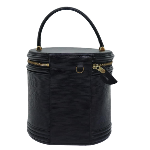 LOUIS VUITTON Epi Cannes Hand Bag Black M48032 LV Auth ep4777V