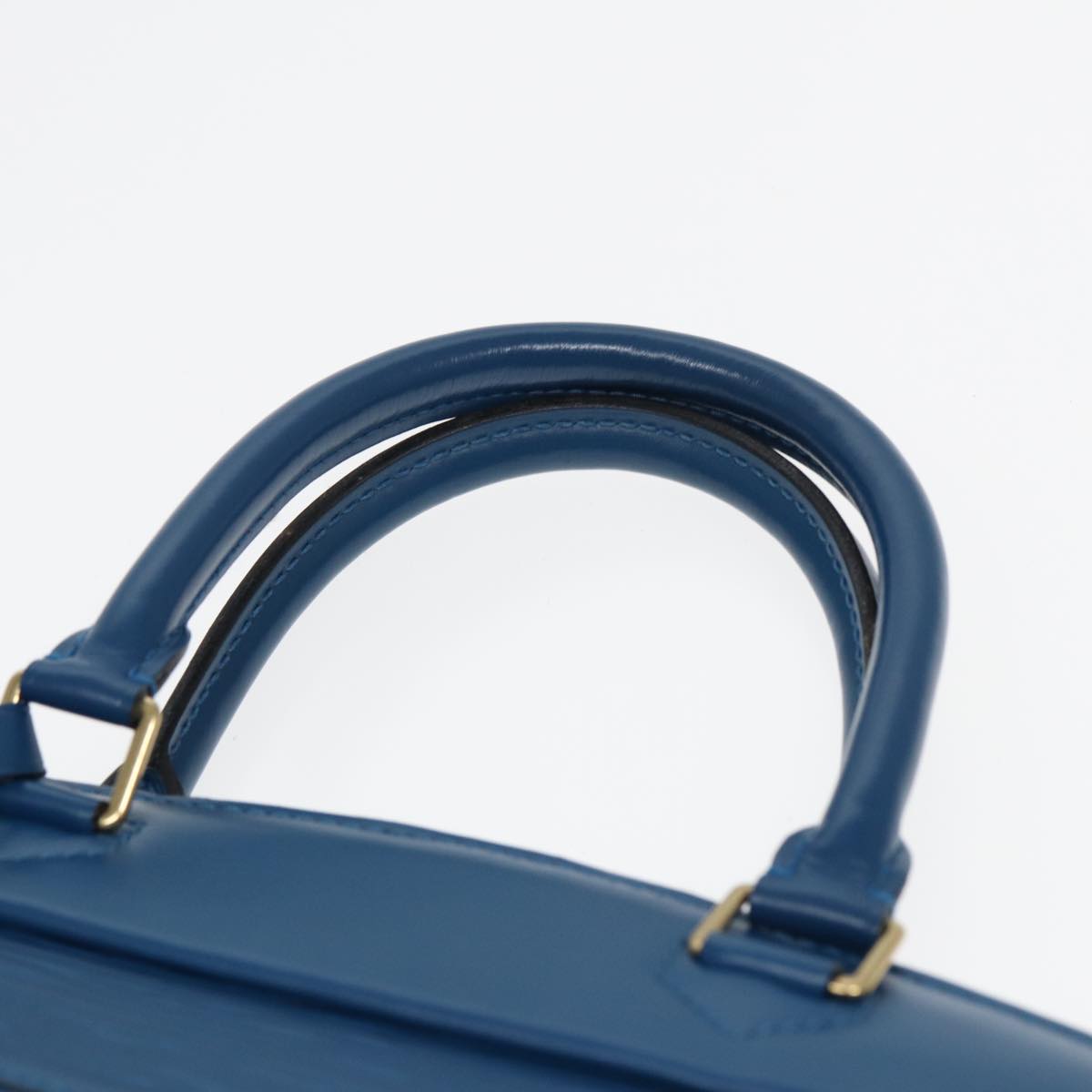 LOUIS VUITTON Epi Riviera Hand Bag Blue M48185 LV Auth ep4782