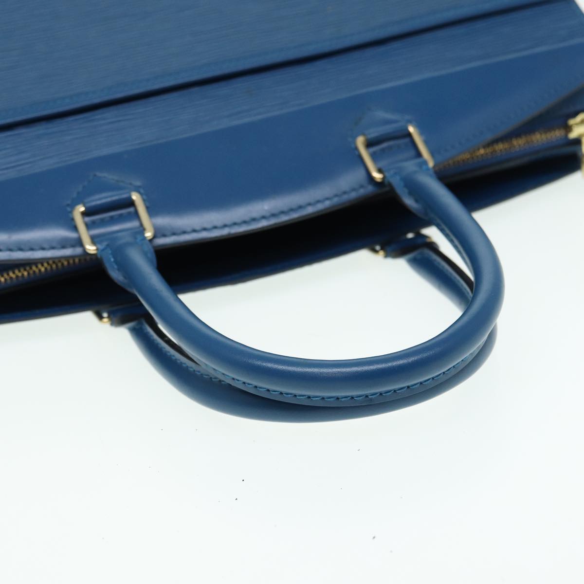 LOUIS VUITTON Epi Riviera Hand Bag Blue M48185 LV Auth ep4797