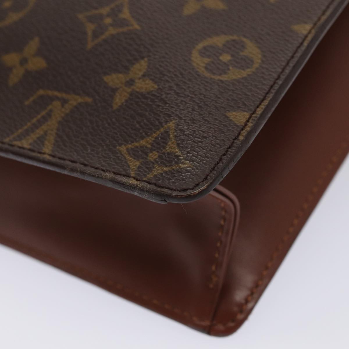 LOUIS VUITTON Monogram Monceau 28 Hand Bag 2way M51185 LV Auth ep4870