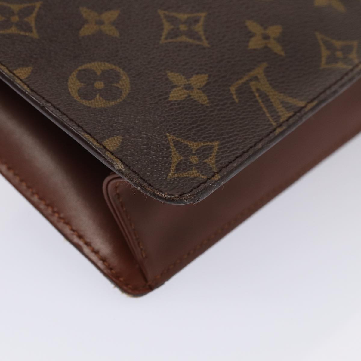 LOUIS VUITTON Monogram Monceau 28 Hand Bag 2way M51185 LV Auth ep4870