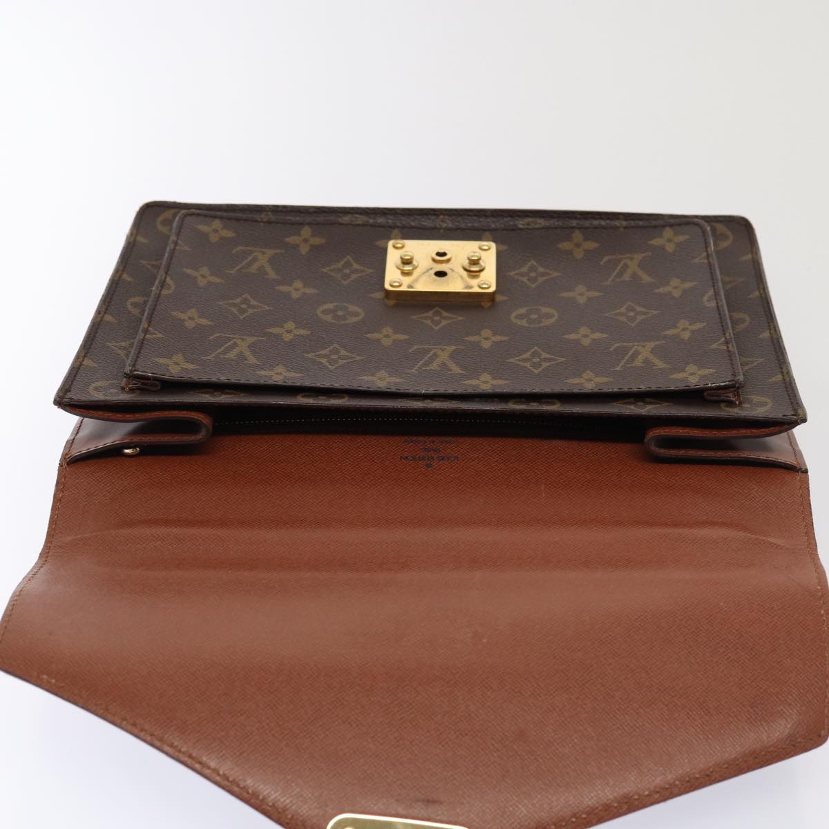 LOUIS VUITTON Monogram Monceau 28 Hand Bag 2way M51185 LV Auth ep4870