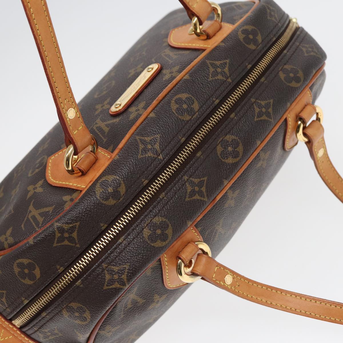 LOUIS VUITTON Monogram Montorgueil PM Hand Bag M95565 LV Auth ep4873