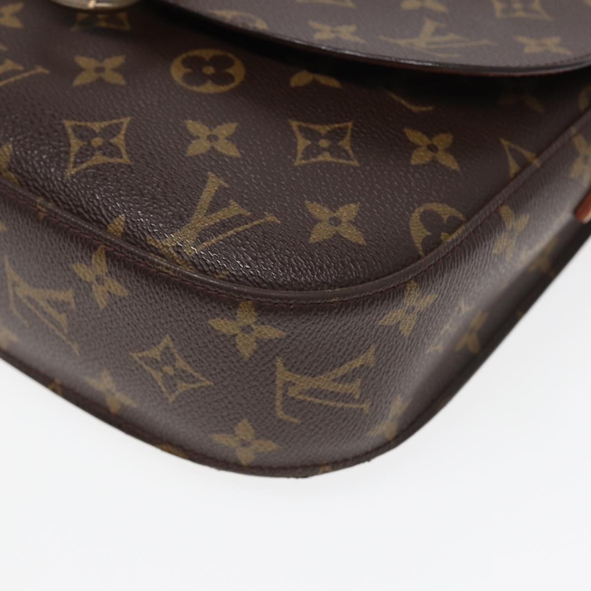 LOUIS VUITTON Monogram Saint Cloud GM Shoulder Bag M51242 LV Auth ep4876