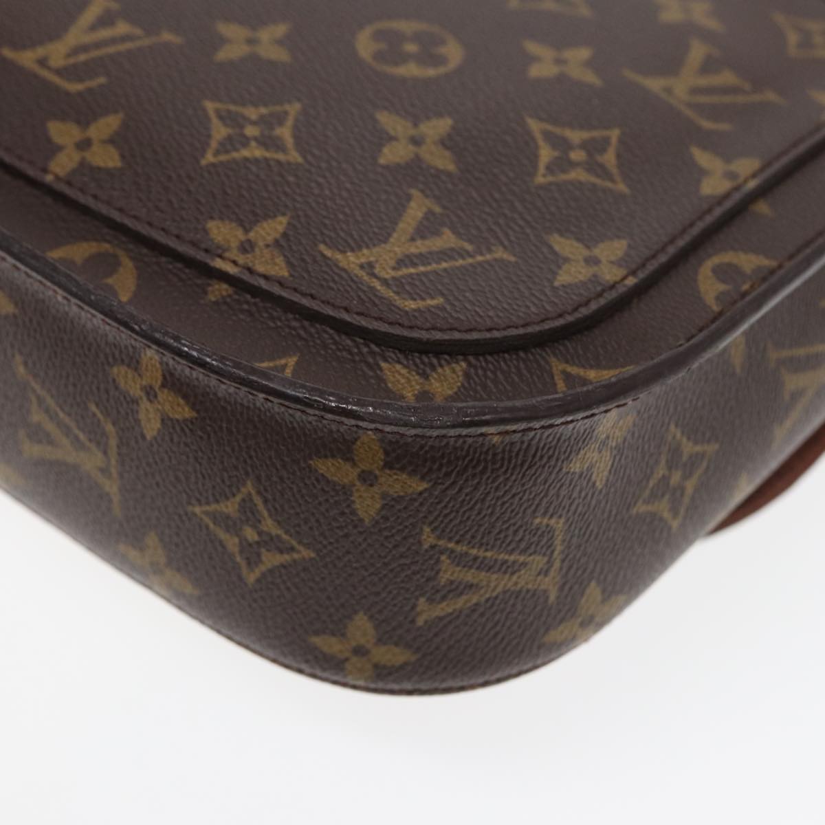 LOUIS VUITTON Monogram Saint Cloud GM Shoulder Bag M51242 LV Auth ep4876