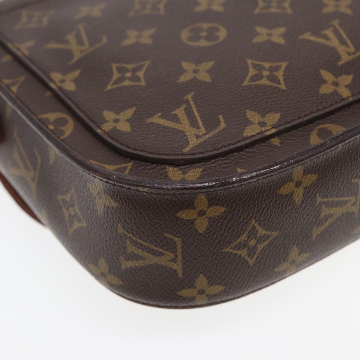 LOUIS VUITTON Monogram Saint Cloud GM Shoulder Bag M51242 LV Auth ep4876