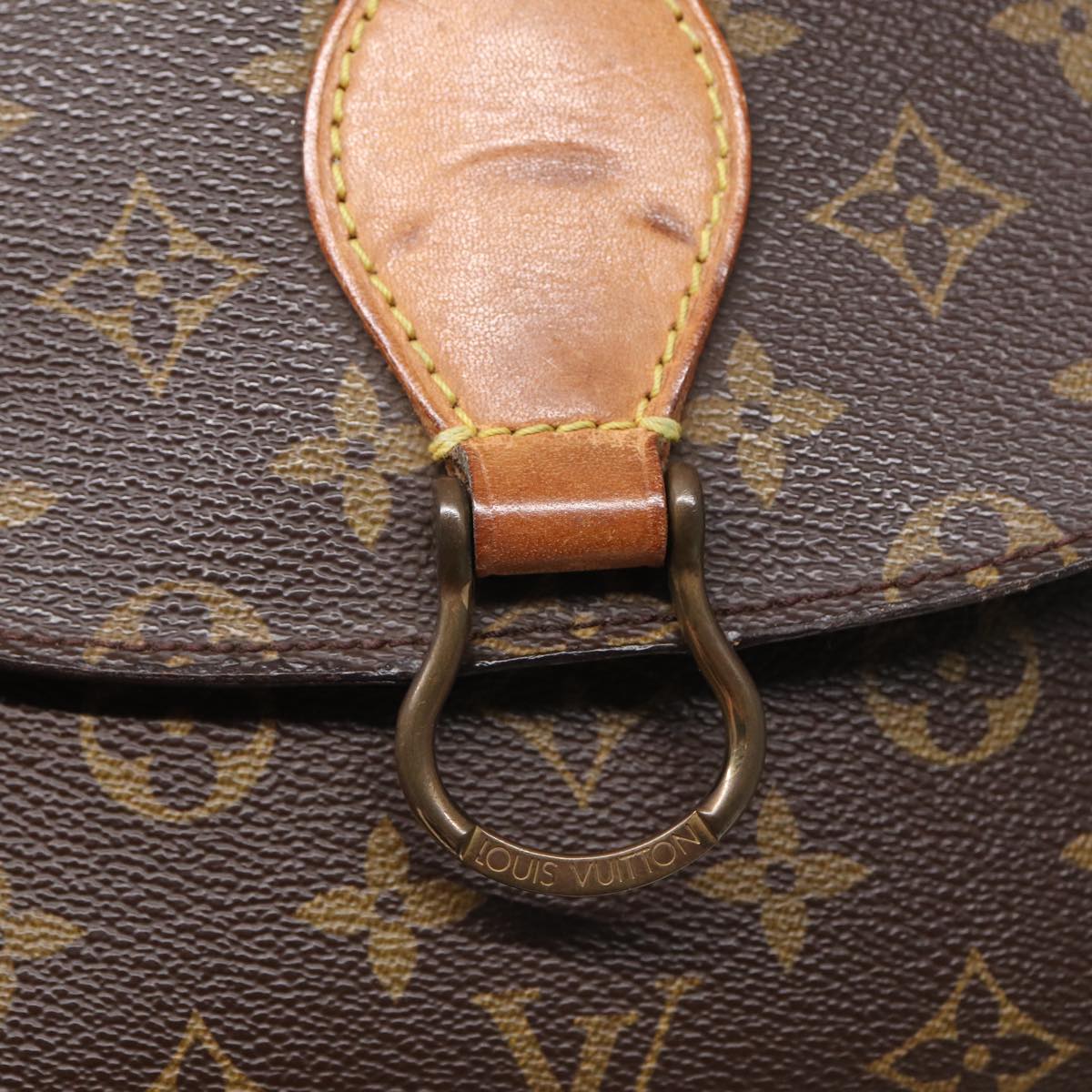 LOUIS VUITTON Monogram Saint Cloud GM Shoulder Bag M51242 LV Auth ep4876