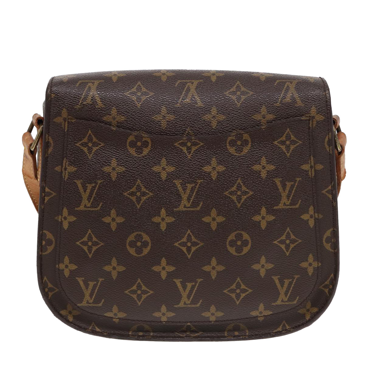 LOUIS VUITTON Monogram Saint Cloud GM Shoulder Bag M51242 LV Auth ep4876