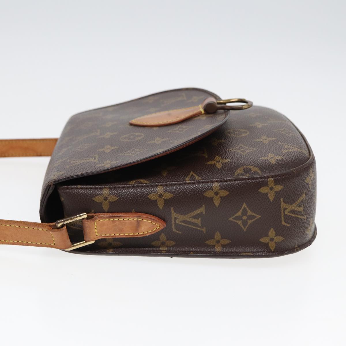 LOUIS VUITTON Monogram Saint Cloud GM Shoulder Bag M51242 LV Auth ep4876