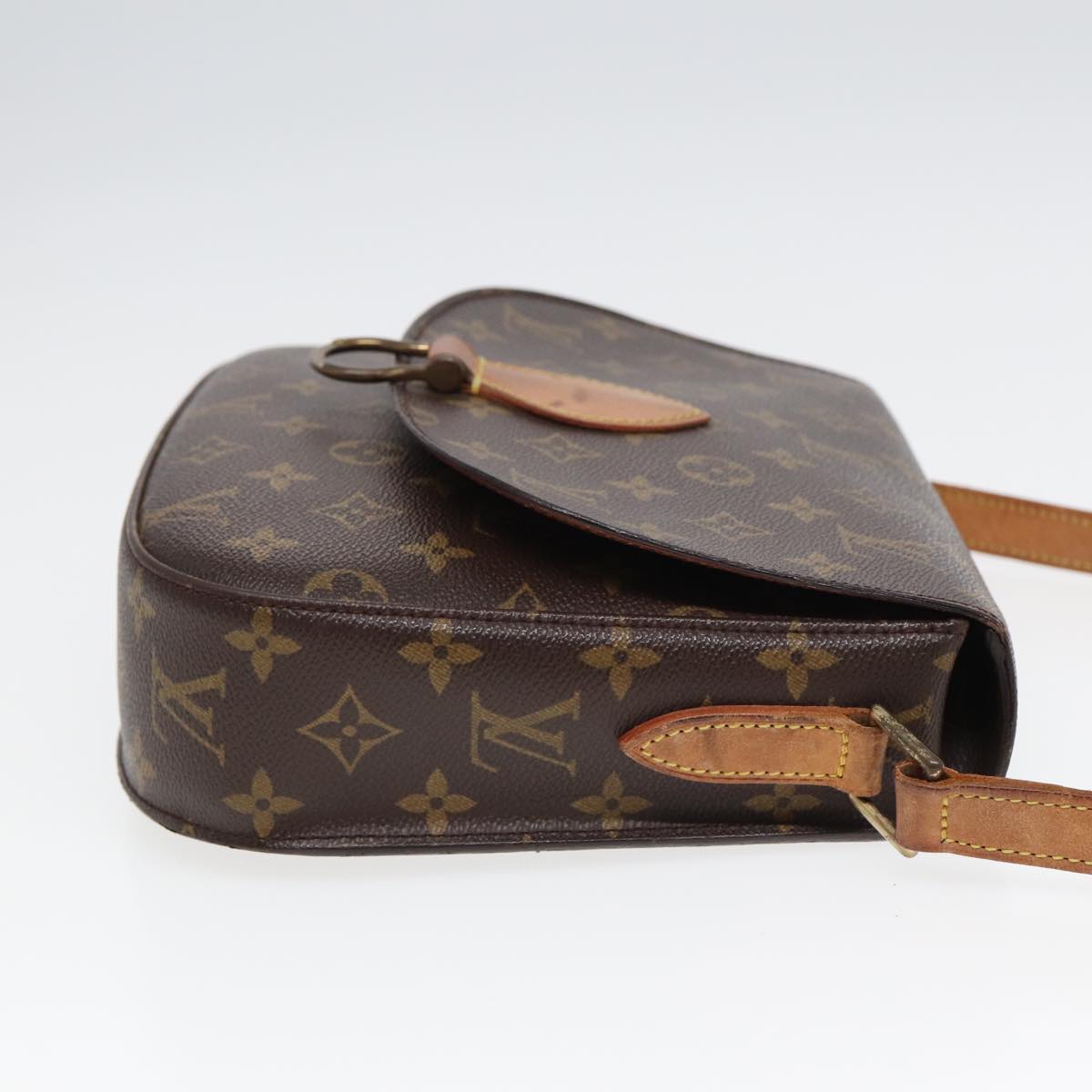 LOUIS VUITTON Monogram Saint Cloud GM Shoulder Bag M51242 LV Auth ep4876