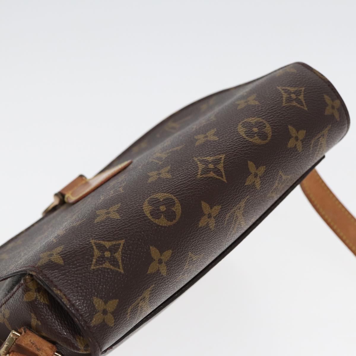 LOUIS VUITTON Monogram Saint Cloud GM Shoulder Bag M51242 LV Auth ep4876