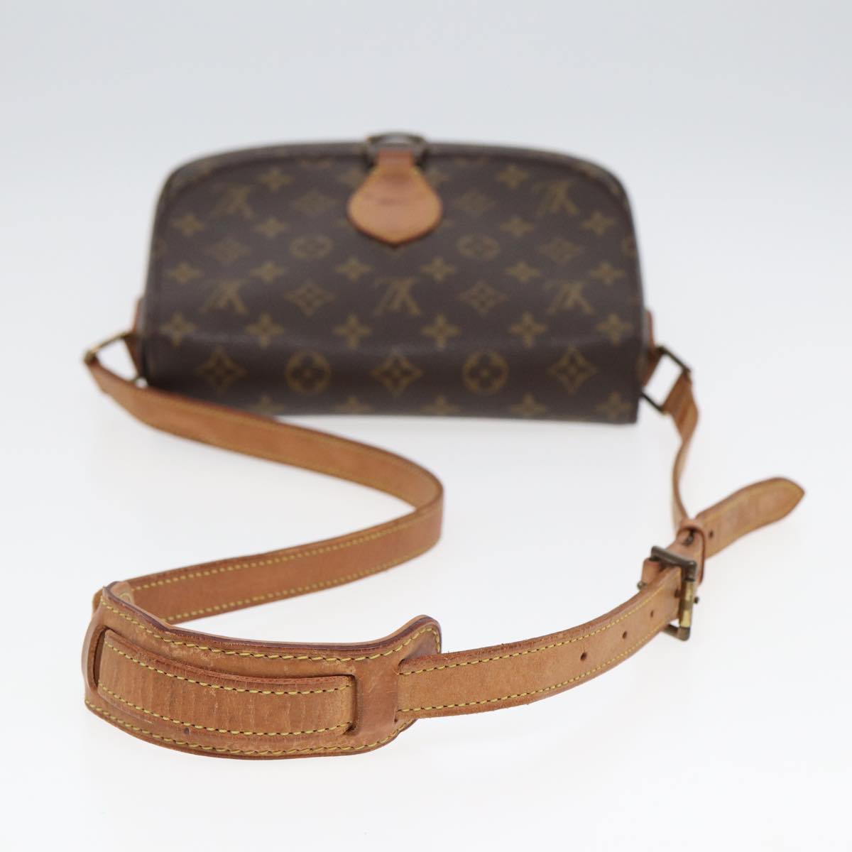 LOUIS VUITTON Monogram Saint Cloud GM Shoulder Bag M51242 LV Auth ep4876