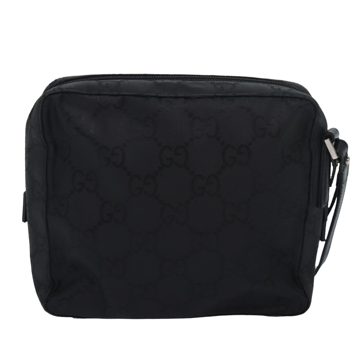 GUCCI GG Canvas Clutch Bag Black 018 1603 Auth ep4897 - 0