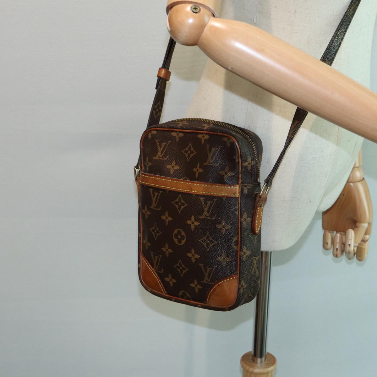 LOUIS VUITTON Monogram Danube Shoulder Bag M45266 LV Auth ep4899