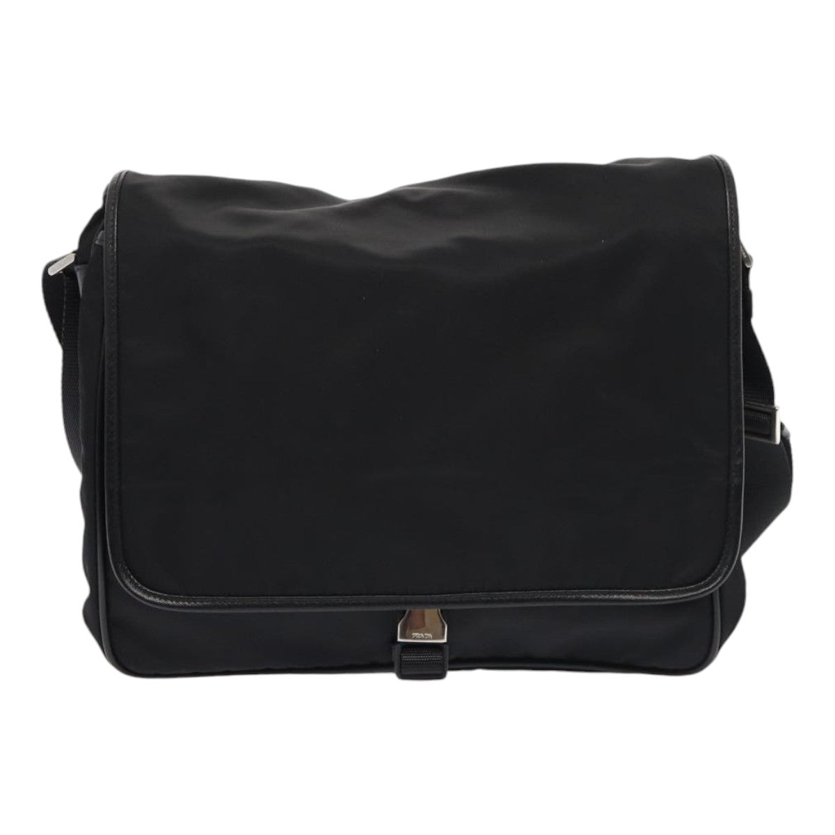 PRADA Shoulder Bag Nylon Black Auth ep4902 - 0