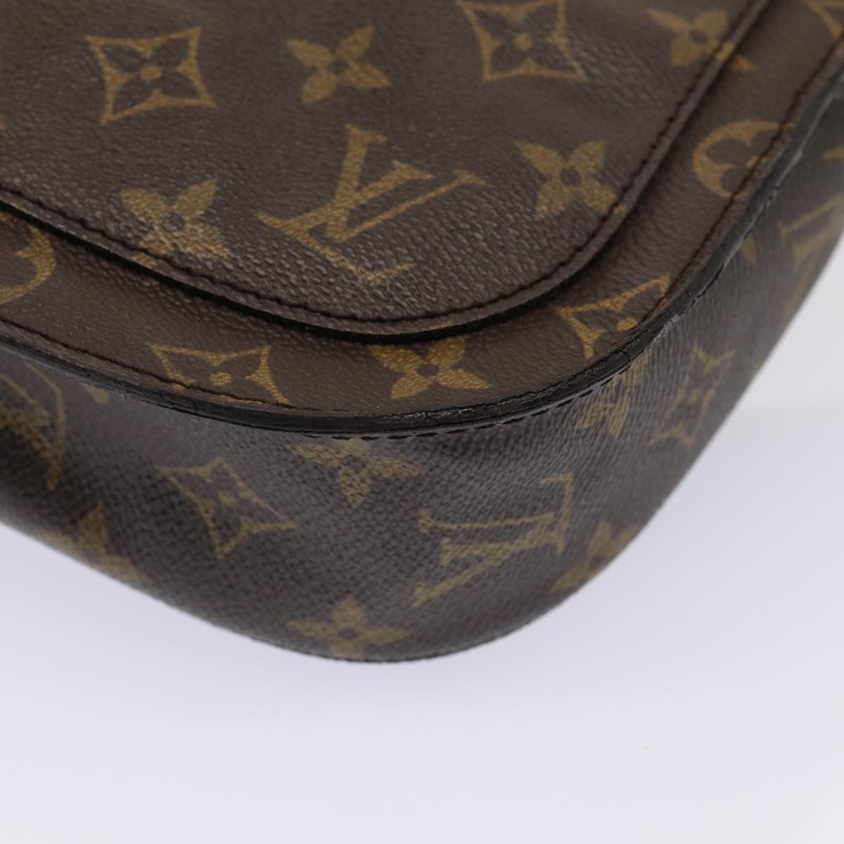 LOUIS VUITTON Monogram Saint Cloud GM Shoulder Bag M51242 LV Auth ep4919