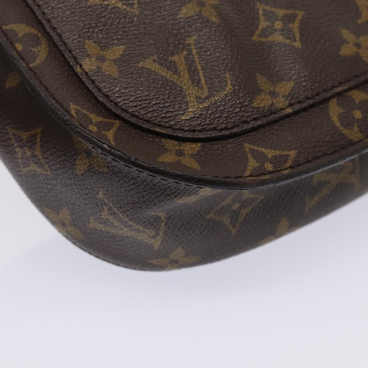 LOUIS VUITTON Monogram Saint Cloud GM Shoulder Bag M51242 LV Auth ep4919