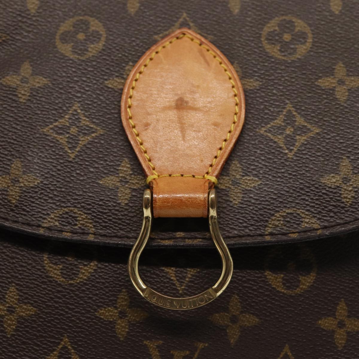 LOUIS VUITTON Monogram Saint Cloud GM Shoulder Bag M51242 LV Auth ep4919