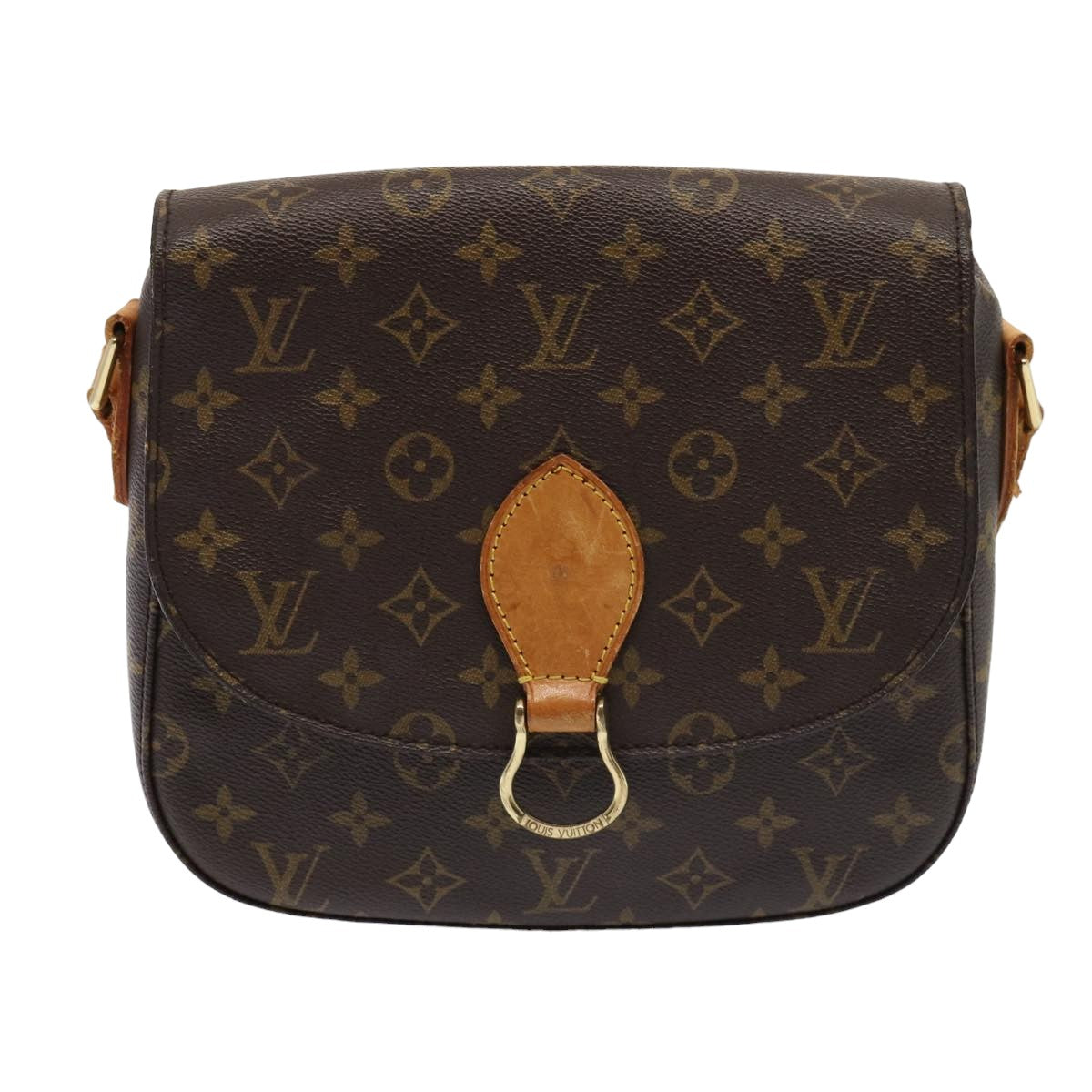 LOUIS VUITTON Monogram Saint Cloud GM Shoulder Bag M51242 LV Auth ep4919