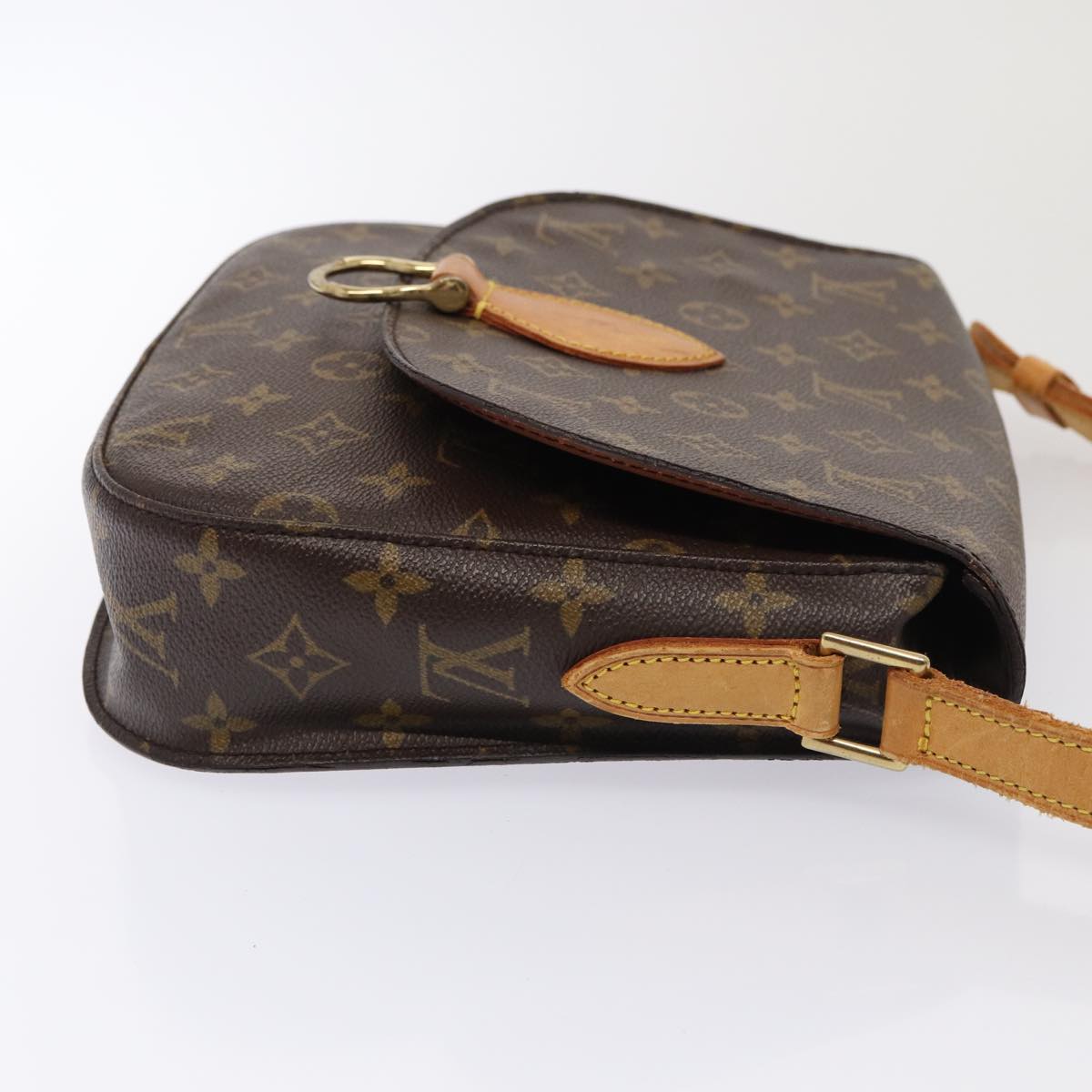 LOUIS VUITTON Monogram Saint Cloud GM Shoulder Bag M51242 LV Auth ep4919