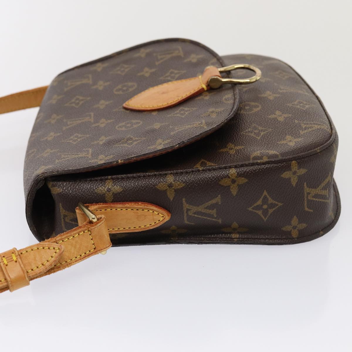 LOUIS VUITTON Monogram Saint Cloud GM Shoulder Bag M51242 LV Auth ep4919