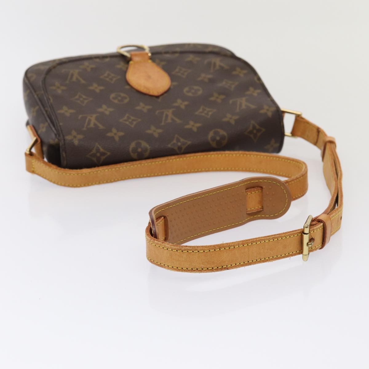 LOUIS VUITTON Monogram Saint Cloud GM Shoulder Bag M51242 LV Auth ep4919