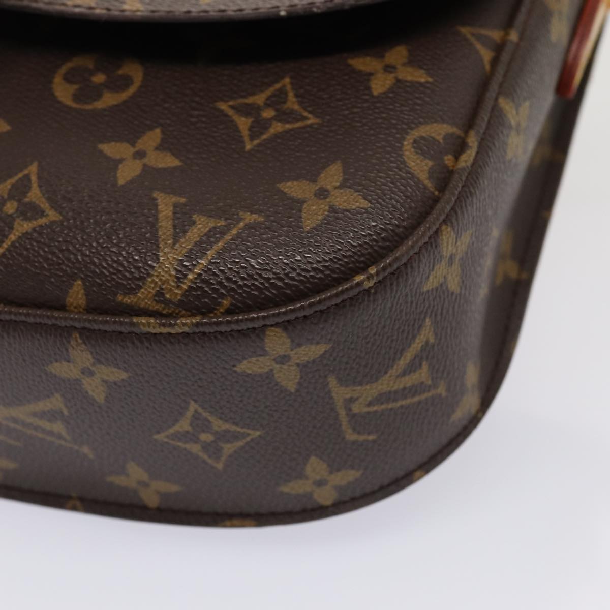 LOUIS VUITTON Monogram Saint Cloud GM Shoulder Bag M51242 LV Auth ep4920