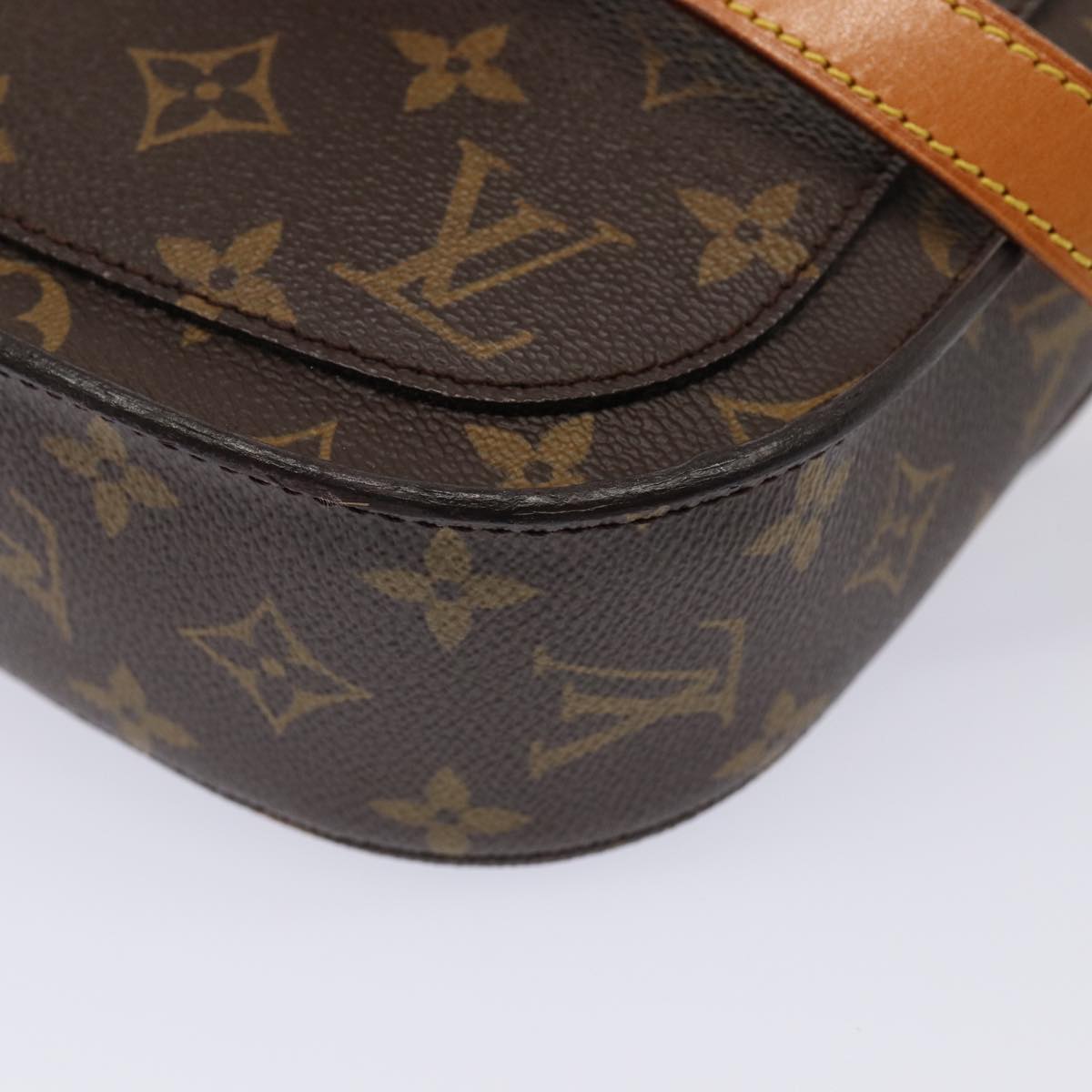 LOUIS VUITTON Monogram Saint Cloud GM Shoulder Bag M51242 LV Auth ep4920