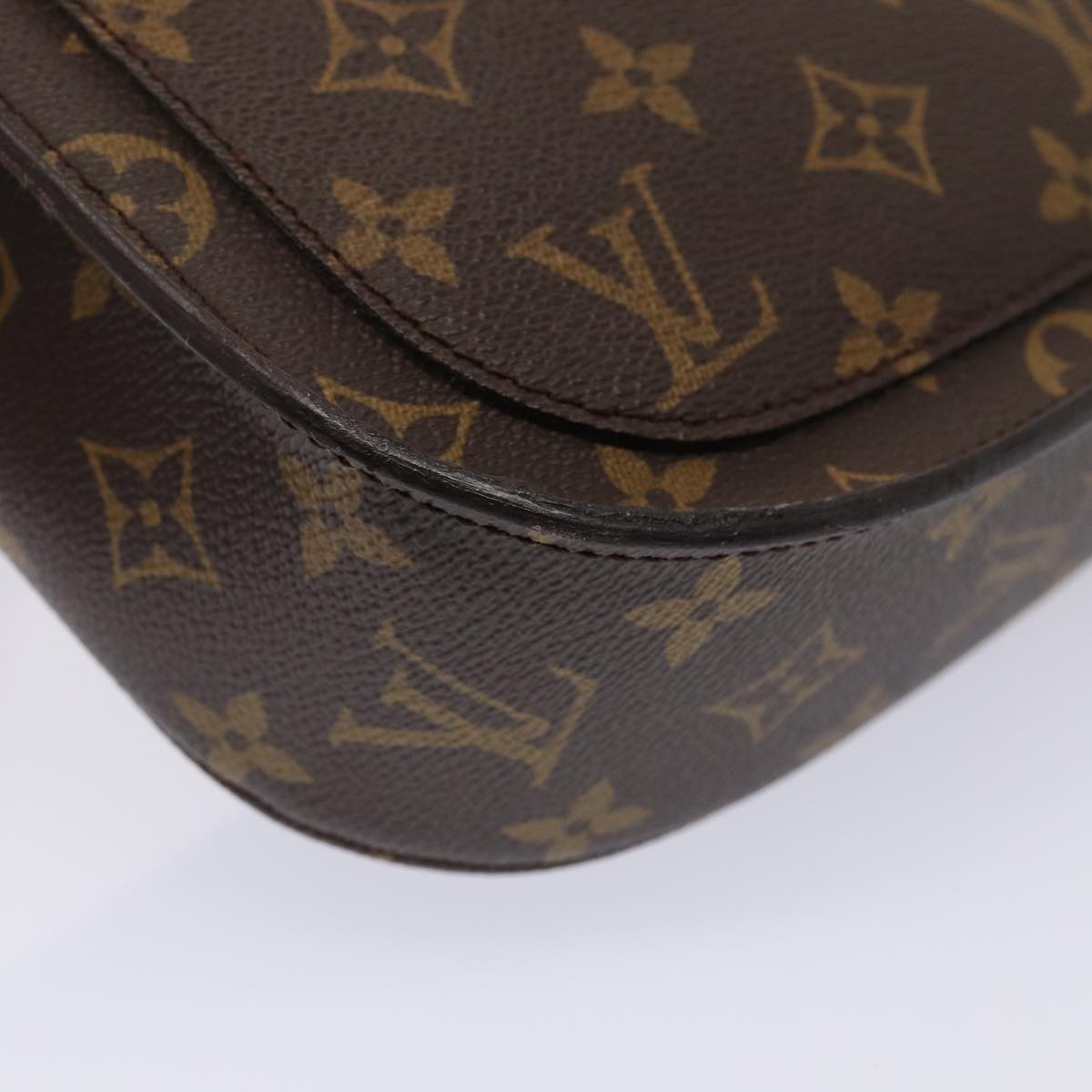 LOUIS VUITTON Monogram Saint Cloud GM Shoulder Bag M51242 LV Auth ep4920